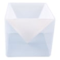 thumbnail image 1 of KAKOWELY Silicone Mold 1Pc DIY Storage Case Mold Delicate Creative Organizer Box Pyramid Mold6.85"X6.85"X6.1", 1 of 5