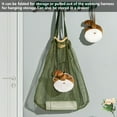 thumbnail image 4 of Sac de Courses Grande Capacité Rétro Pliable Polyester Creux Portable Design Queue de Chat Sac de Rangement Usage Magasinage, 4 of 8