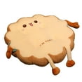 thumbnail image 2 of 15.74 inch Toast Pillow Pad, Kawaii Plush Toy Funny Food Plush Pad, for Office, Bedroom Seats, Valentine's Day, Christmas Birthday Gift, 2 of 6