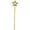 Gold, variant on Fldy Glitter Star Fairy Wand For Kids - Plastic Magic Toy Gold One Size