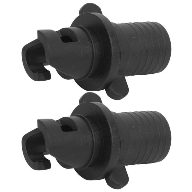 Adaptateur De Valve Pour Bateau Gonflable, Kayak - 4 Buses Différentes - Noir - Pour Compresseur Ou Pompe à Pneu