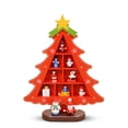 thumbnail image 3 of Wosthever de decoración de árbol de Navidad adorno de muñeca escritorio centro de decoración Metal artesanía granja decorativa Kits de decoración para fiestas Rojo METRO, 3 of 6