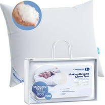 Siberian 800FP Goose Down Pillow – 100% Goose Down – 100% Cotton – Firm– Standard Size