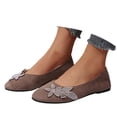 thumbnail image 2 of Casual Loafers: —Low Heeled Color Pointed Toe Slip On Casual Loafers, 2 of 6