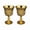 Gold, variant on ANXPTIME 2Pcs European Styles One Chalices Cups With Alloys Construction
