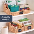 thumbnail image 5 of Best Choice Products Water Hyacinth Pantry Storage Baskets, Wicker Baskets w/ Built-in Handles - Natural, 5 of 9