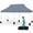 Grey, variant on Costway 10 x 20 FT Pop-up Canopy UPF50+ Sun Protection Tent with Carrying Bag White