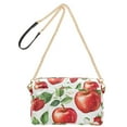 thumbnail image 2 of FORMRS Women Crossbody Purse with Chain Strap Vegan Leather Shoulder Handbag, Apple Pattern, 2 of 7