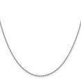 thumbnail image 3 of Chaîne Pendentif Collier Câble 14k Or Blanc 24 Pouces 1.4mm Forzantine, 3 of 9