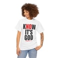 thumbnail image 4 of DJH Apparel | Know It's God Christian Inspirational Unisex T-shirt, 4 of 7