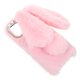 thumbnail image 5 of EeaseMX Funda para teléfono con diseño de conejo de peluche rosa de 6,1 pulgadas, moderna, con diamantes de imitación, abrigada y a prueba de golpes, compatible con Apple iPhone 11., 5 of 7