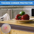 thumbnail image 4 of Protector de esquinas de pared Heonay Peel and Stick de 1,6 x 12 m, color marrón, 4 of 6