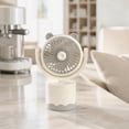 thumbnail image 4 of Miniventilador portátil de mano con alimentación USB recargable, diseño compacto, flujo de aire silencioso, agarre ergonómico para uso en exteriores, viajes, oficina y interiores., 4 of 5