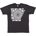 thumbnail image 3 of Inktastic Arkansas Silhouette Mandala T-Shirt, 3 of 5