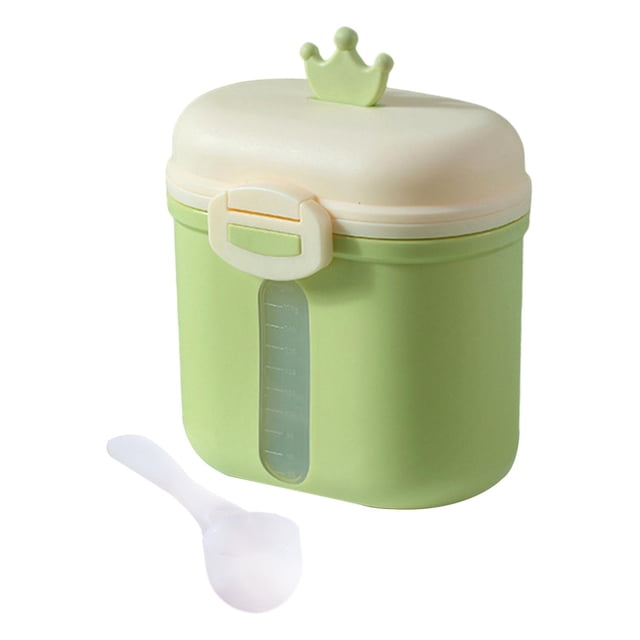 Dispensador de fórmulas Zulema para bebés de leche Verde grande