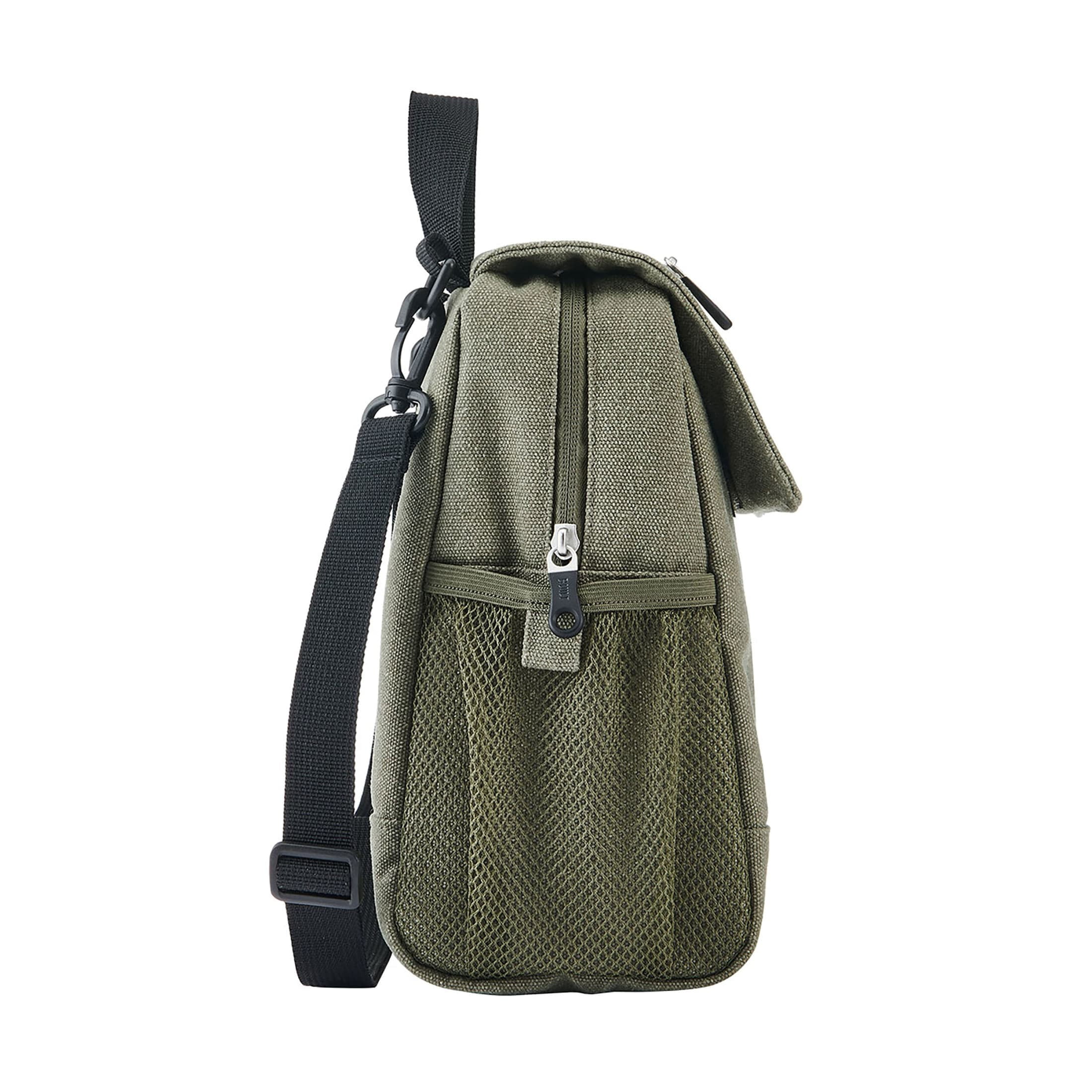 (2 pack) BUILT Oxford Adult Lunch Sack Sage Green