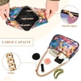 thumbnail image 2 of FORMRS Womens Shoulder Bag with Chain Strap Clutch Purse Cute Tote Handbag, Light Colorful Circles, 2 of 7