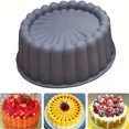 thumbnail image 7 of 1pc 7.8in Reusable Round Cake Molds, Make Delicious Cakes With This Versatile Nonstick Silicone Cake Mold - Perfect For Weddings, Birthdays, And More!, 7 of 7
