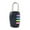 Black, variant on Yoaney Lock, 4 Digit Password Combination Padlock Lock for Lockers Luggage Toolboxes Gym School Cabinet, Combo Locks for Lockers Clearance, 1 Lock