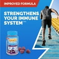thumbnail image 3 of Emergen-C Immune+ Gummies Vitamin C Multivitamin Supplement for Immune Support, Elderberry, 45 Ct, 3 of 7