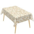 thumbnail image 6 of Golden Leaf Botanical Rectangle Tablecloth,52x70 Inch,Stain‑Resistant Decorative Table Cover for Kitchen Table Holiday Home Use, 6 of 6