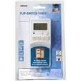 Woods 59744WD Flip Switch Timer Converts Toggle Switch to Programmable