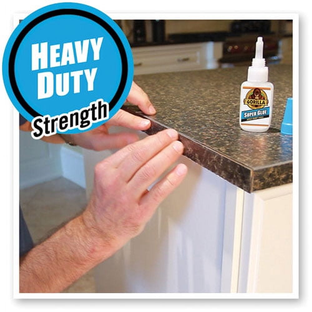 Super Glue, 0.53 Oz, Dries Clear | Bundle of 2 Each