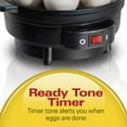 Hamilton Beach 3in1 Electric Egg Cooker Hard Boiled, Poacher