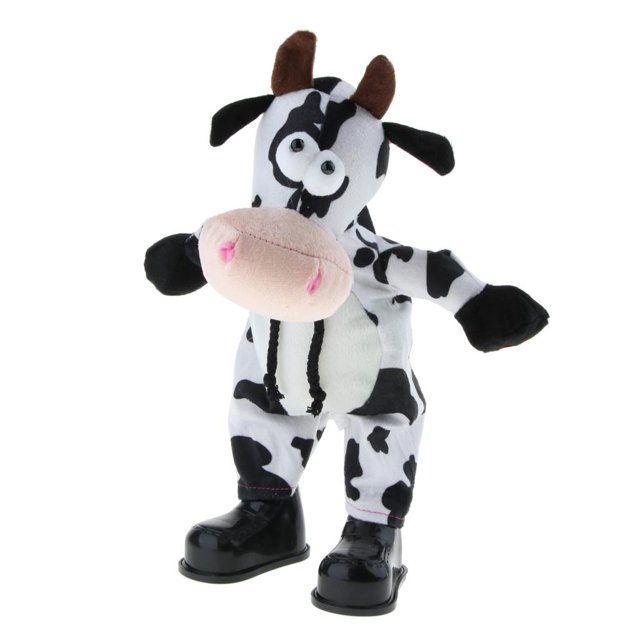 Juguete de peluche dibujos dibujos animas , muñeca de animal musical eléctrica, juguete de desarrollo para bebés y Baoblaze Juguete de peluche