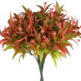 thumbnail image 1 of Everlasting Bloom: resistente a los rayos UV, texturas realistas, flores artificiales para decoración durante todo el año, 6 piezas, 1 of 5