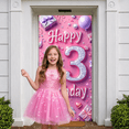 thumbnail image 6 of Pink Theme 13th Birthday Banner Glitter Style Display Princess Crown Heart Shape Glitter Celebration Backdrop for 13th Birthday Party Teenage Celebration Princess Party, 6 of 7