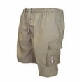thumbnail image 2 of Pantalones cortos deportivos para hombre Pantalones sueltos casuales Pantalones cortos de trabajo al aire libre, Caqui, XXL Kearding AP002302-11, 2 of 6