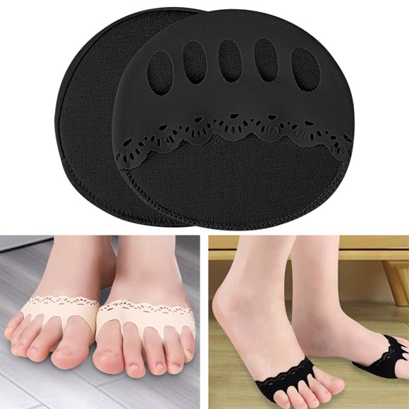2x Cojín Metatarsiano para El Antepié, Almohadillas para El Antepié para Zapatos de Tacón, Transpirables, Cómodas, para Hombres Y Mujeres, Almohadilla 2 piezas