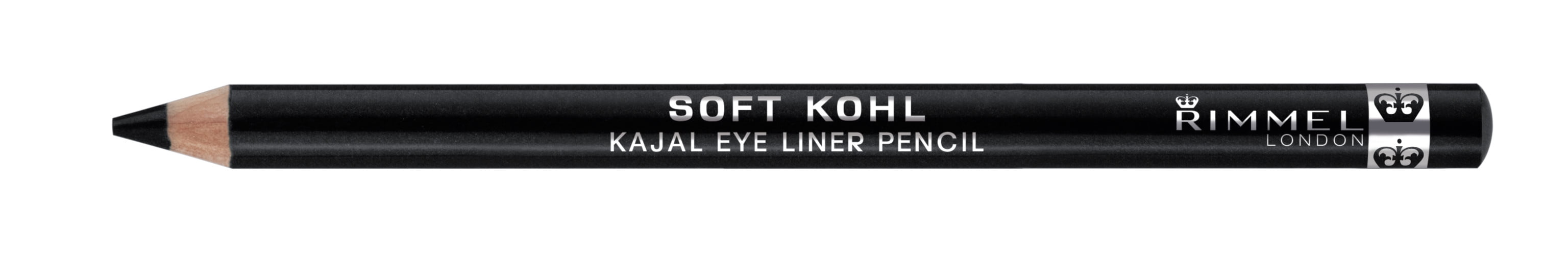 Rimmel Soft Kohl Kajal Eyeliner, Jet Black, 0.04 oz