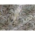 thumbnail image 3 of Ambesonne Floral Quilted Coverlet 3 Pcs, Leaves Wild Roses Chamomiles, Queen Size, Sage Green Taupe and Blush, 3 of 4