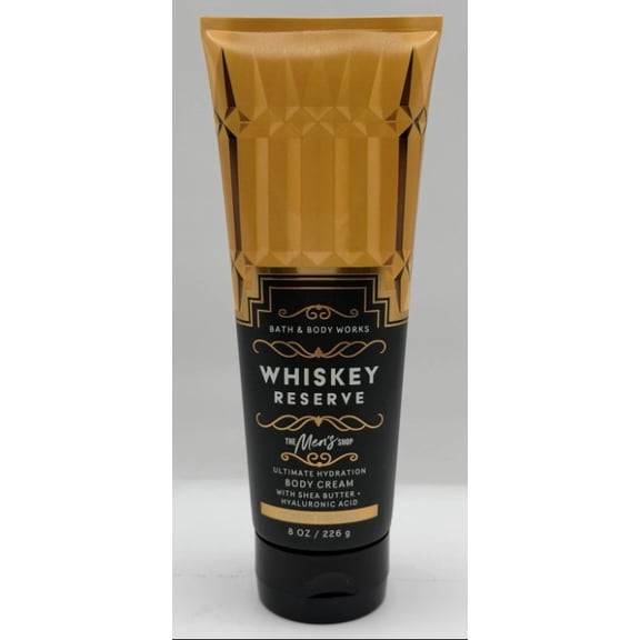 Bath & Body Works WHISKEY RESERVE Men's Collection Body Cream 8oz