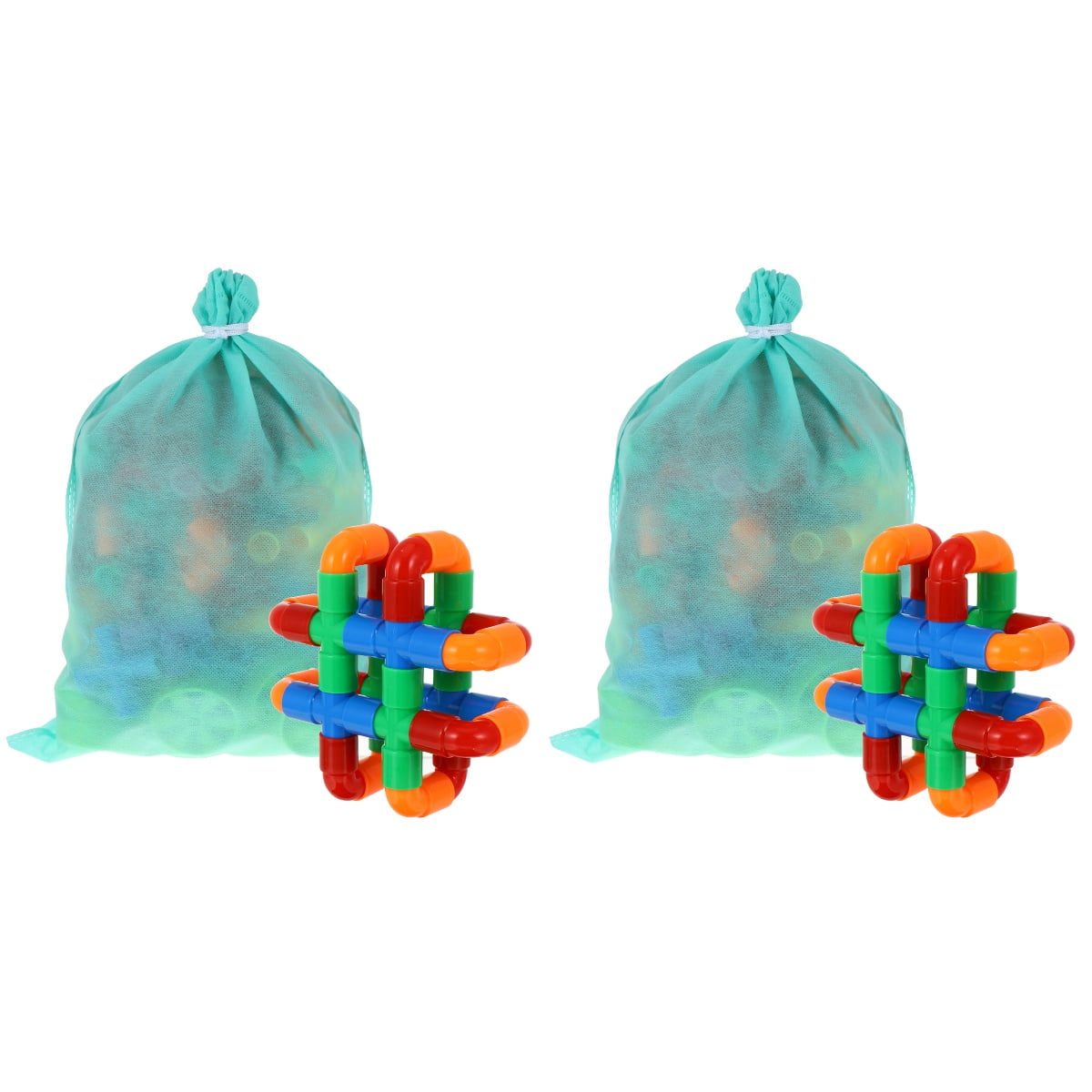 Frcolor Toy Building Pipe Sensory Tube Toys Pipes Blocks Pipeline