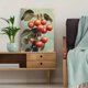 thumbnail image 5 of Qisvanset 12x16 Inch 2D Flat Framed Canvas Art, Fruit of the Spirit Cherry Coquette Bible Verse Girl Home Wall Gift, 5 of 5