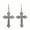 cross earring, variant on 2025 New Trendy Cross Pendant Drop Earrings For Women Baroque Fashion Vintage Dangle Goth Necklace Religious Jewelry Gift