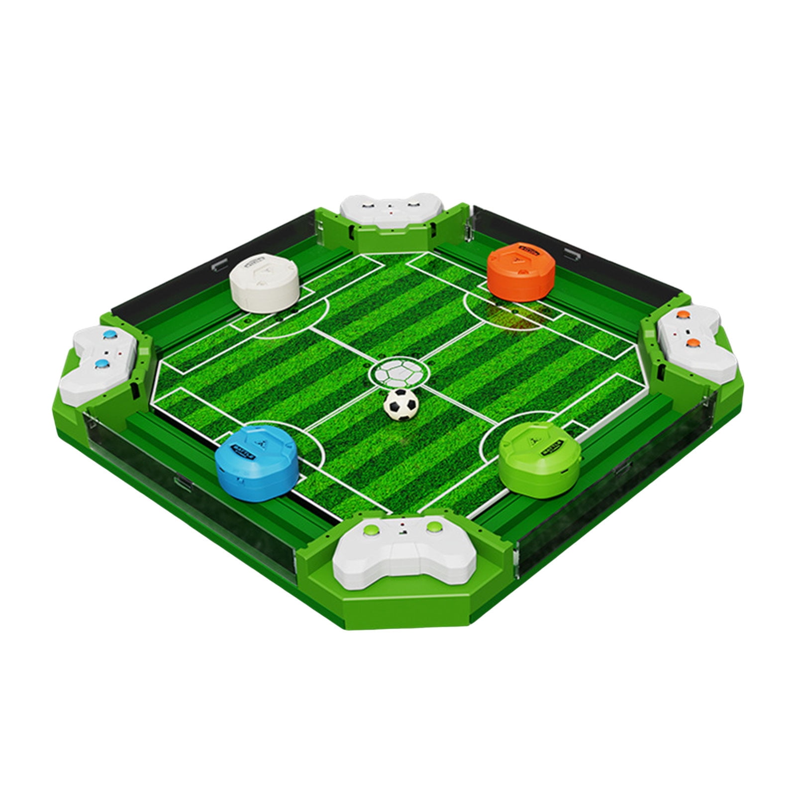 Remote Control Table Football Game, 2-Player Electronic Soccer Table for Kids, Parent-Child Competitive Indoor Game green
