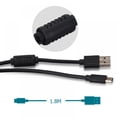 thumbnail image 2 of Eleanos 6ft USB Type-C to USB-A Fast Charging Cable, Black, 2 of 5
