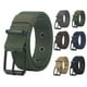thumbnail image 1 of Cinturón de nailon con hebilla de aguja para hombre, con agujeros ajustables, extensible para estudiantes, para vaqueros, correa deportiva., 1 of 8