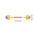 thumbnail image 4 of Shisuyan 1 Set of Adjustable Dumbbell Plastic Dumbbells Morning Exercise Barbell Adjustable Hand Weight, 4 of 9