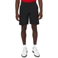 thumbnail image 1 of Pantalones cortos IZOD Swingflex Golf Cargo negros con cintura 31, 1 of 5
