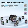 thumbnail image 3 of Altavoz Bluetooth INSMY Shower IP67 impermeable negro, 3 of 7