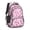 Paisley and Floral, variant on Paisley and Damask Black Pattern Cute School Backpack Bag with Padded Back and Adjustable Shoulder Straps 16.9 X 12.6 X 5.9 Inches