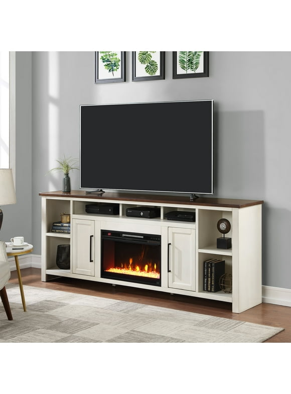 Solid Electric Fireplace TV Stands