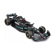 2023 Mercedes-Benz AMG Petronas F1 Team w/Driver, #63 George Russell - Bburago 18-28037/63 - 1/24 Scale Diecast Model Car
