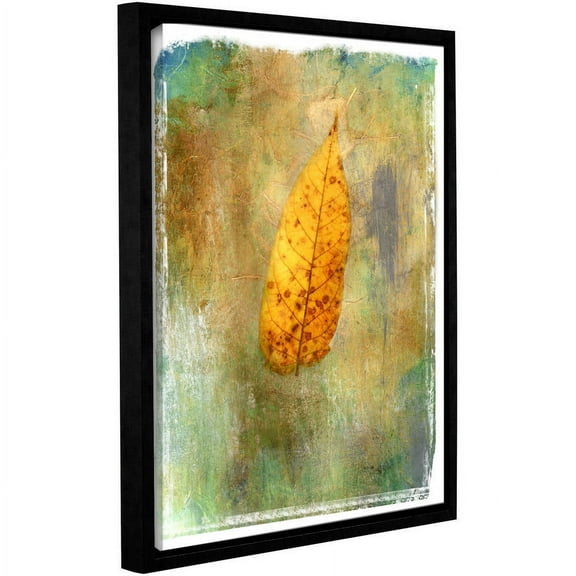 ArtWall Elena Ray "Leaf II" Gallery-Wrapped Floater-Framed Canvas