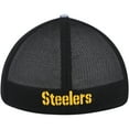 thumbnail image 4 of Men's '47 Heathered Gray/Black Pittsburgh Steelers Motivator Flex Hat, 4 of 4